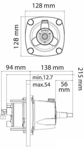 Timoneria idraulica GOTECH-OBF GT/M60 FINO A 115hp